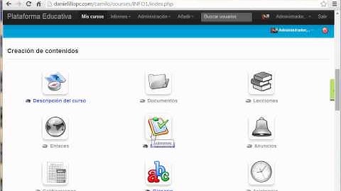 Crear Examen en chamilo 1/5