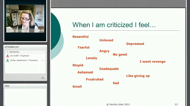 2012 1 27 Shirley Stephenson webinar video