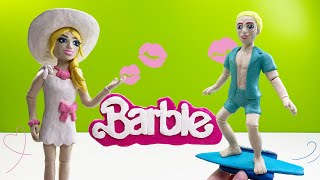 Кукла Барби и её бойфренд Кен из пластилина ► комедийный фэнтези фильм Barbie | ИЗИ Лепка