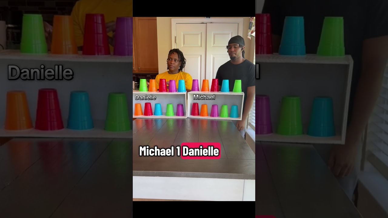 Who Can Match The Cups First Challenge Familygames Views Viralvideos Ytshorts Shorts Fun