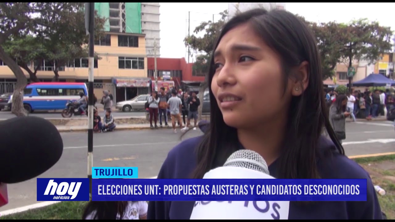 videos peruanos comicos Elecciones UNT: propuestas austeras y candidatos desconocidos