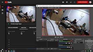 IP Camera Untuk Live Streaming Youtube Dengan OBS Studio. screenshot 5