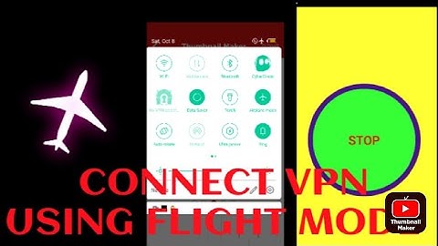 CONNECT YOUR VPN USING FLIGHT MODE #internet hacking