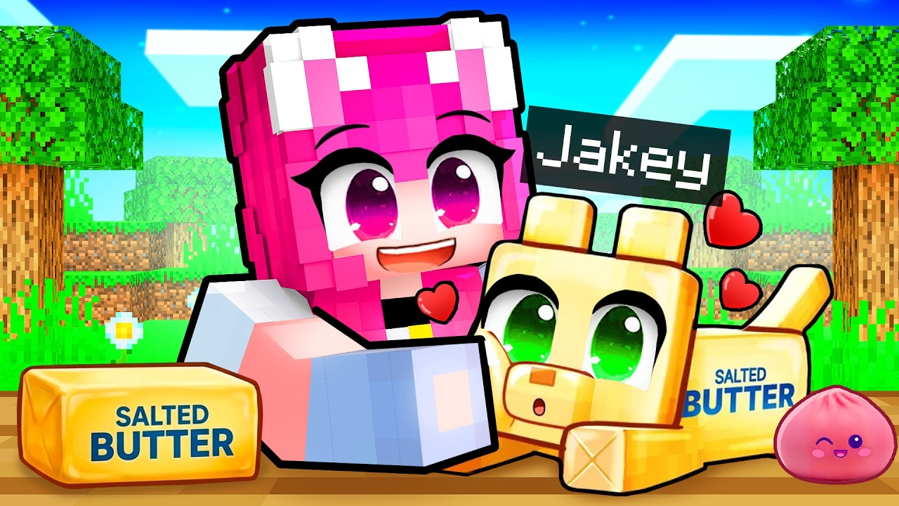 Jakey a Devenit un CAINE *SQUISHY* pentru Prietena lui pe Minecraft...