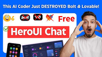 HeroUI Chat : This FREE AI Coding Agent Is INSANE BEATS Lovable & Bolt.new , V0