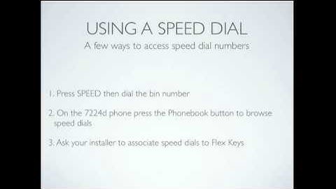 Speed dial set up and use for LG Ericsson ipLDK-60 Phone Systems