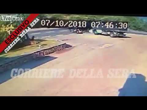 Surveillance Video Shows George Clooney Getting Tossing Into Air During Scooter Crash