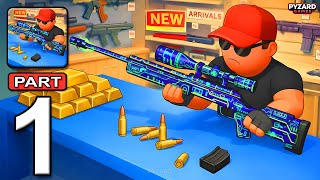 Gun Dealer - Gameplay Walkthrough Part 1 - Stack Weapons Earn Money (Android, iOS) screenshot 3