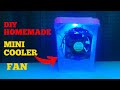 CPU cooling fan 12v se DIY mini cooler homemade fan कैसे बनाएं | How to make Cooler At Home |