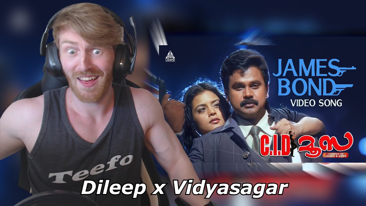 James Bond Video Song | C.I.D. Moosa | Dileep x Vidyasagar • Reaction By Foreigner