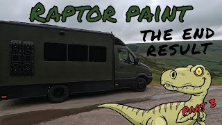 Raptor Painting My Sprinter RIOT VAN With A Roller & Brush | DIY VAN PAINT JOB SERIES | Part Three