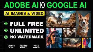 AI GRATIS & UNLIMITED + NO WATERMARK! ADOBE AI X GOOGLE AI STUDIO   AI GRATIS CANGGIH DAN LENGKAP