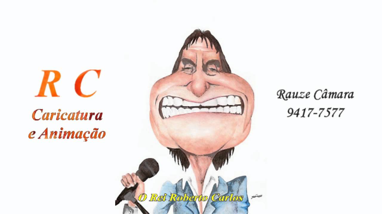 ROBERTO CARLOS CARICATURA
