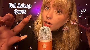 1 Hour of Fast and Aggressive ASMR Triggers To Put You To Sleep 😴 Rhythmic, Mouth Sounds, Lofi ✨🩷