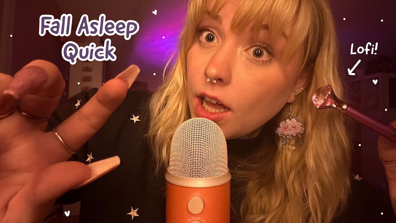 1 Hour of Fast and Aggressive ASMR Triggers To Put You To Sleep 😴 Rhythmic, Mouth Sounds, Lofi ✨🩷