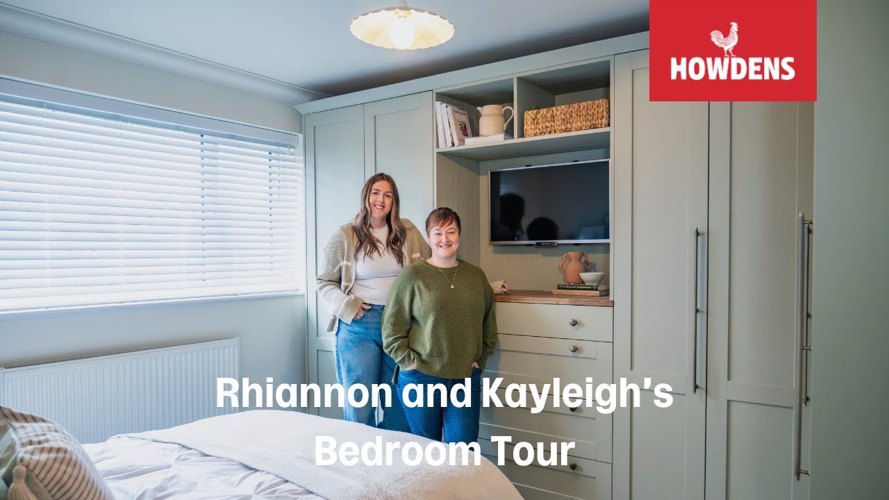 Howdens Fitted Bedroom Makeover with Rhiannon and Kayleigh