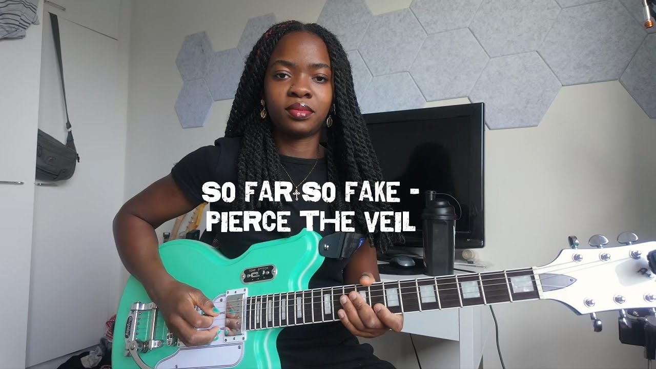 Pierce The Veil - So Far So Fake (Guitar Cover)