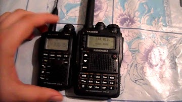 unboxing Yaesu VX8 DE   part 2