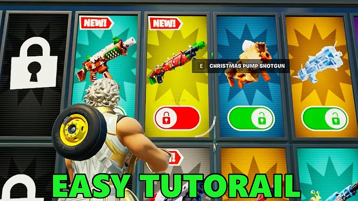 CHRISTMAS PUMP SHOTGUN LOCATIONS | 1V1 WITH EVERY GUN 6155-1398-4059 FORTNITE