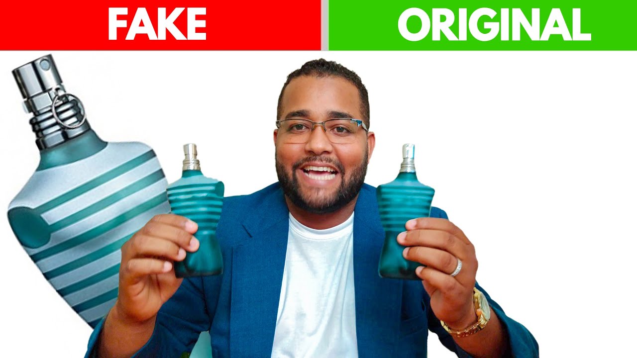 Como saber si un perfume es ORIGINAL o FALSO| Ej: Jean paul Gaultier Le  Male - YouTube