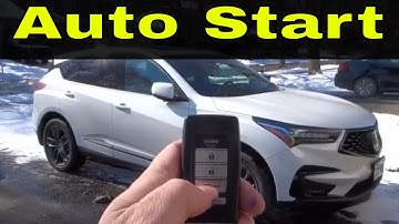 How To Auto Start An Acura RDX-Easy Tutorial