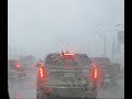 my first time hit by hail storm in Tampa.