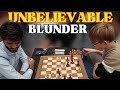 Unbelievable blunder  d gukesh vs denis lazavik  world blitz 2023