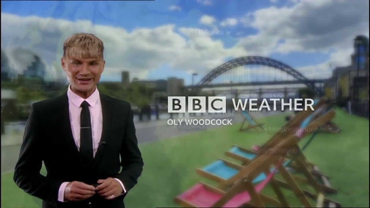 BBC Weather on BBC One Oly Woodcock YouTube