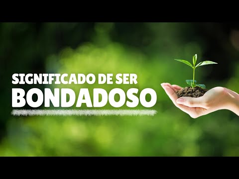 Video: ¿Es bondadoso una sola palabra?