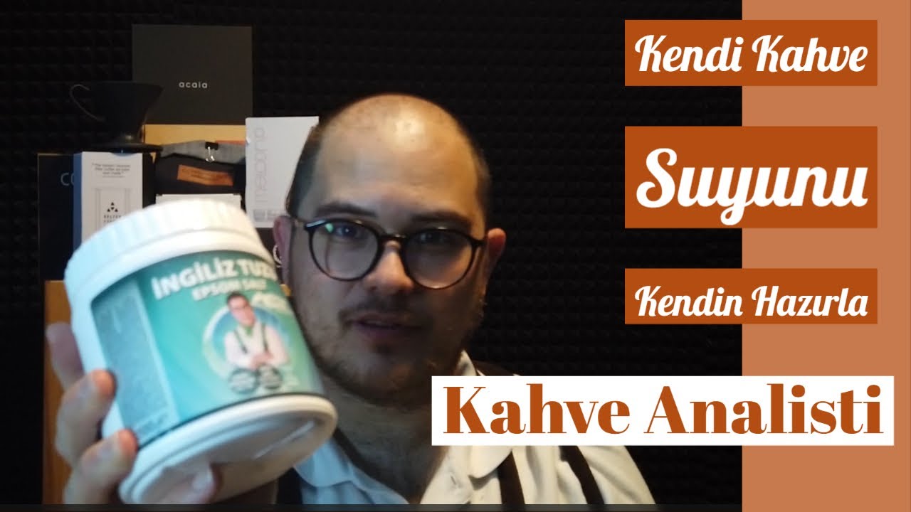 Tuz ve Karbonat ile Evde En Basit Şekilde Kahveye Özel Su Hazırlama