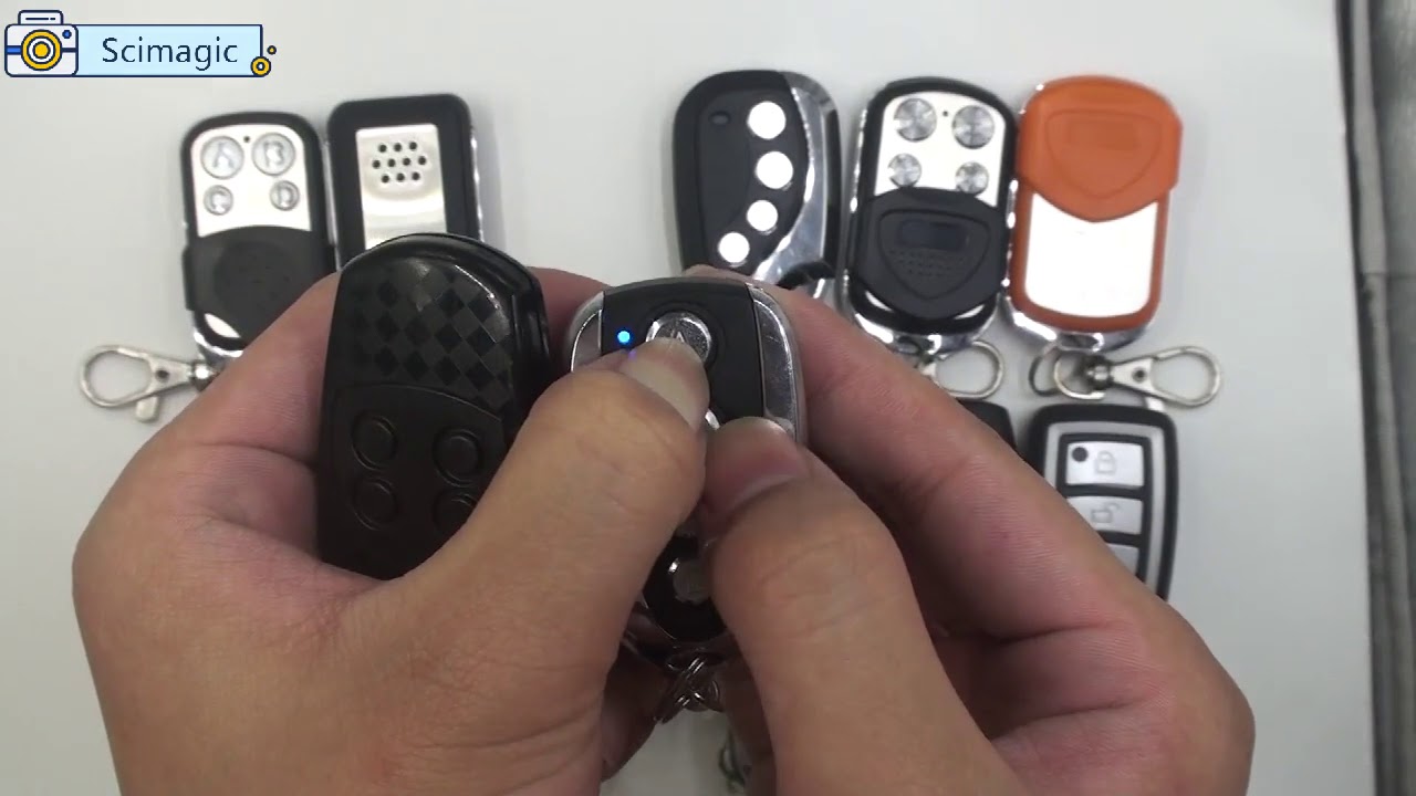 SMG 001 How to Copy 433MHz Universal Remote Control Fixed Code YouTube