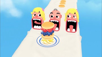 Pancake Run 🥞😊: All Levels Gameplay Walkthrough Android, iOS p.2