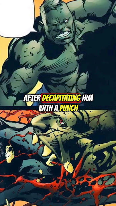 This Hulk Literally Humiliated and Ate The Abomination😨| #hulk #marvel #comics #marvelcomics #xmen
