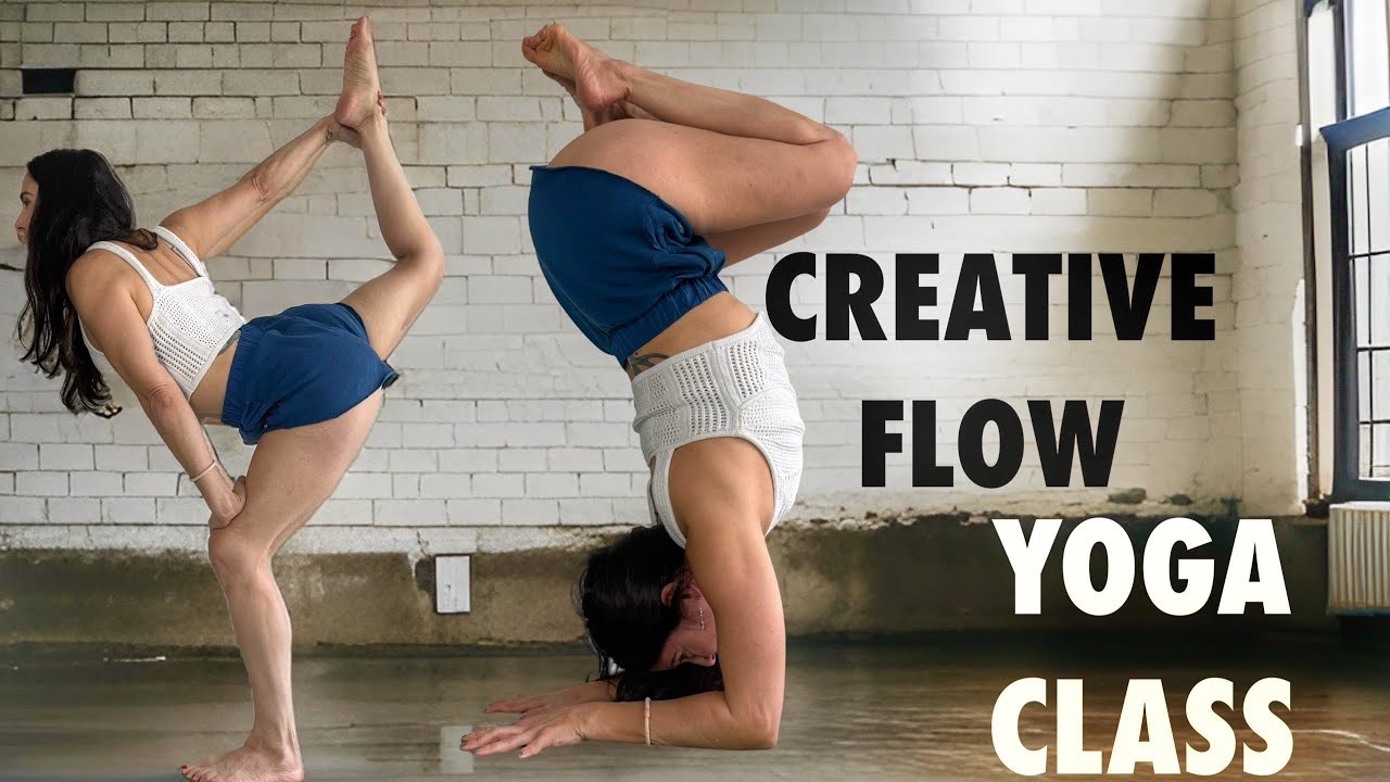 CREATIVE FLOW YOGA CLASS 💝 - YouTube