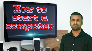 How to start a computer in odia ||starting the computer || 6 super simple ways to start a computer||