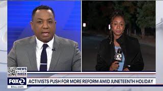 Juneteenth is a federal holiday now, Black activists say still more work ahead