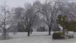 Oklahoma Ice Storm 2007 - Breaking Branch
