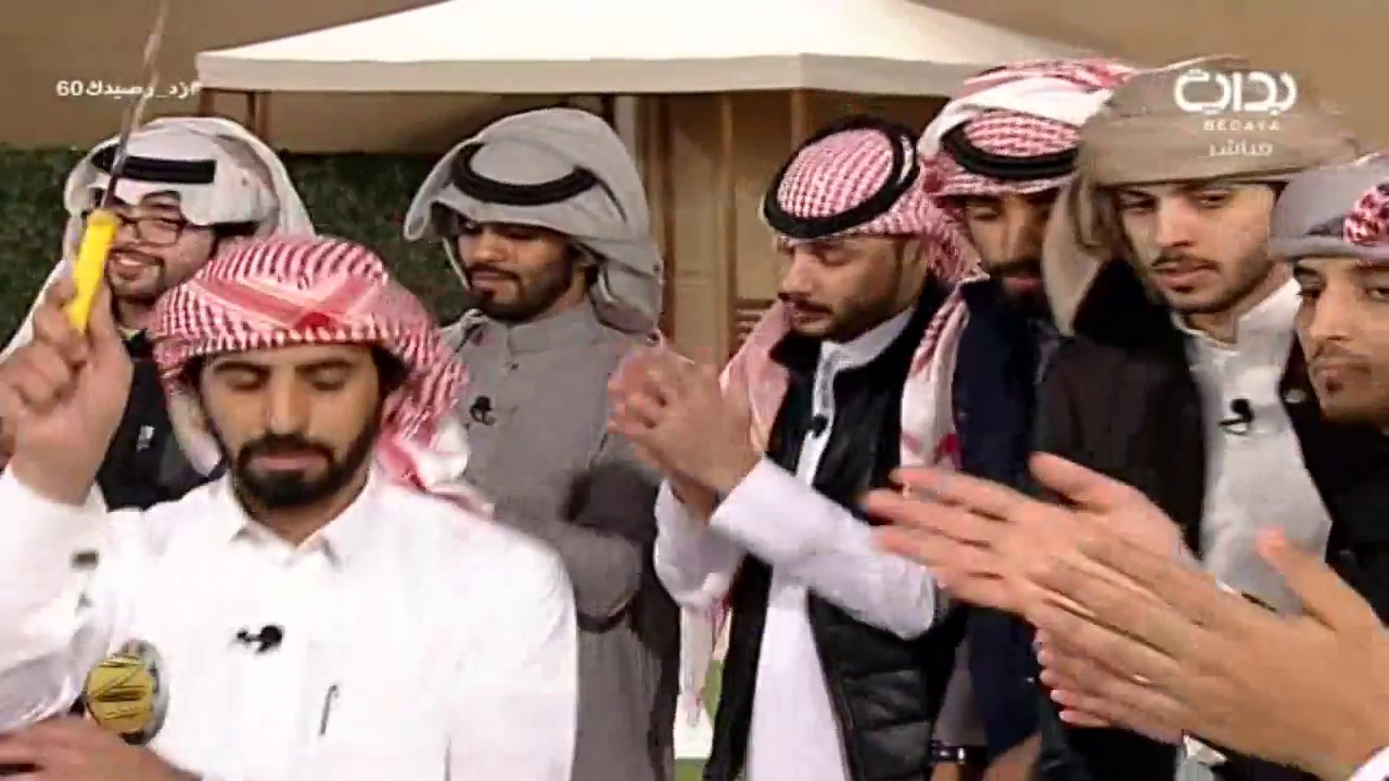 عرضة الشباب على شيلة حدوني على ركب الغمارة | #زد_رصيدك60