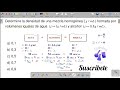 Determinar la densidad de una mezcla de agua y alcohol #química #ciencia #clases #parati #fyp #fy