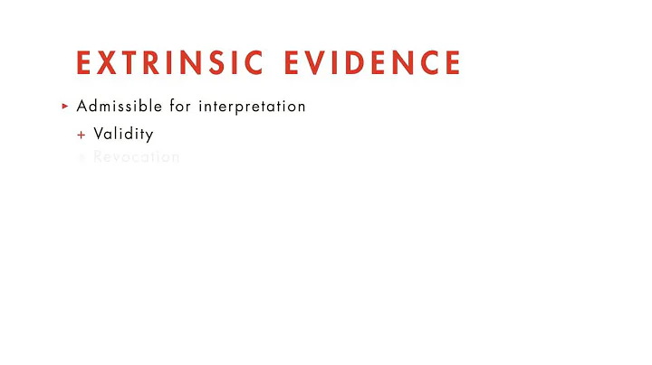 Wills, Trusts, and Estates Law tutorial: Construction | quimbee.com