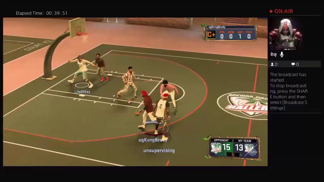 Getting buckets (2k17) [Broadcast] YouTube