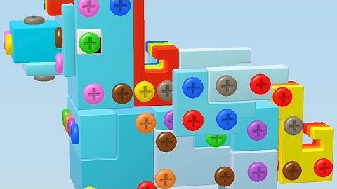 Screwdom 3D Level 13 Game Walkthrough