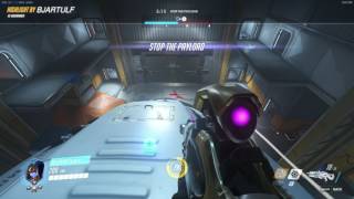 Overwatch | Widow double kill highlight | Gibraltar QP