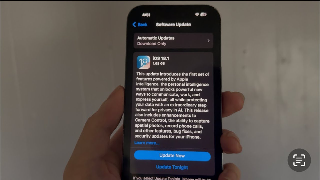 How to activate Apple intelligence - iOS 18.1 update. #apple #iphone # ...