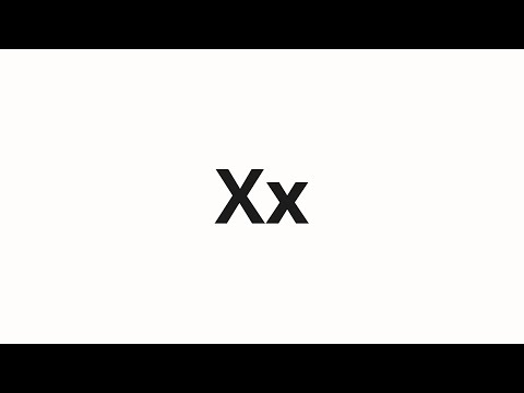 How to pronounce Xx