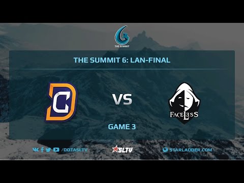 Digital Chaos vs Team Faceless, Game 3, The Summit 6, LAN-Final