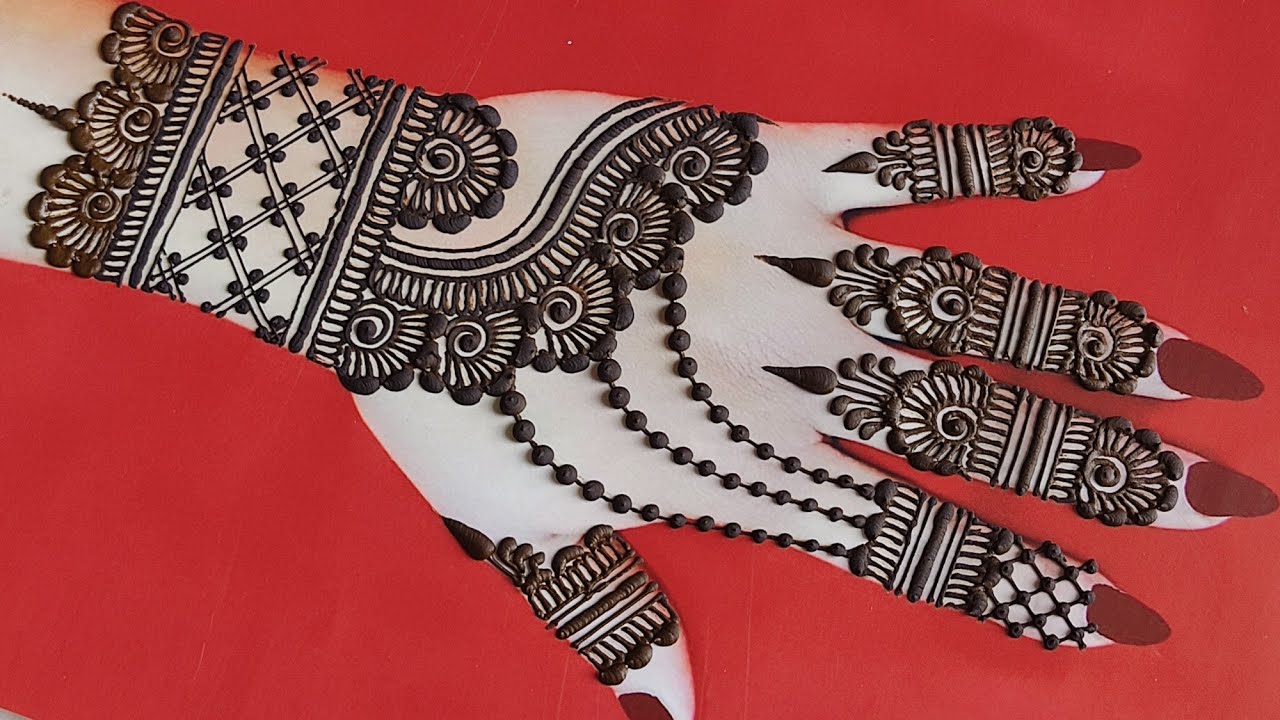 Stylish mehndi design for hand new 2020 latest jewellery mehndi