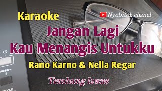 Download Lagu Jangan Lagi Kau Menangis Untukku//Rano Karno \u0026 Nella Regar//Karaoke MP3