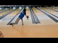 Tenpin Bowling # 0049 Two-handed Bowling Perfect Release by youngest female bowler Alina Mehmood
