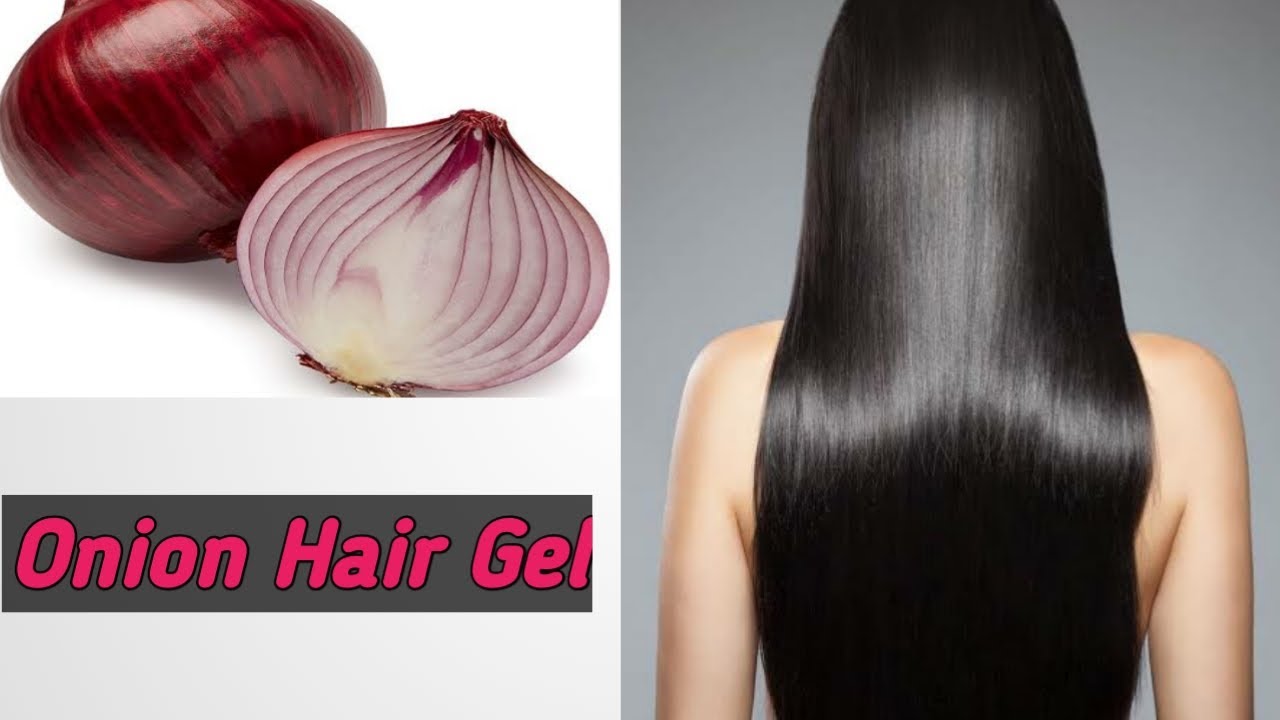 Onion hair gel diy onion hair gel for hair growth YouTube